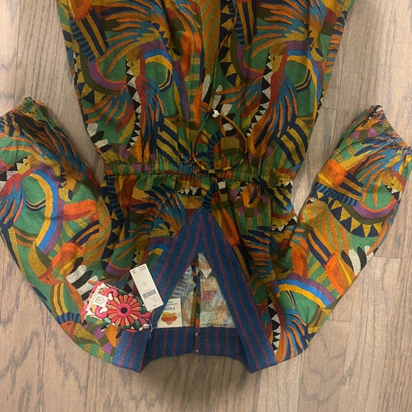 Farm Rio wide leg jumpsuit new with tags - Picture 9 of 9